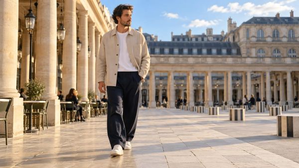 Explorez les plus récentes tendances du prêt-à-porter masculin