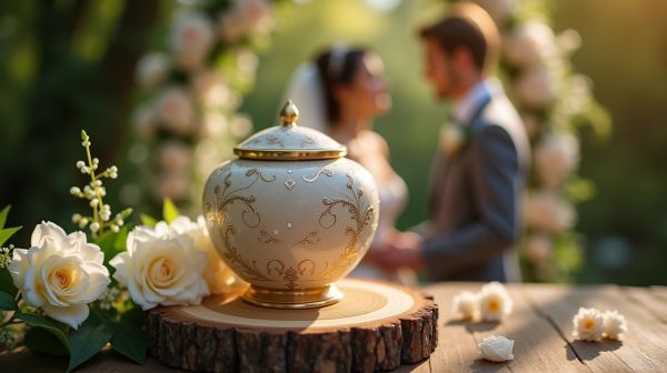 Personnalisez votre urne mariage pour un souvenir inoubliable
